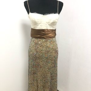 Jon Valdi Couture Sequence Dress